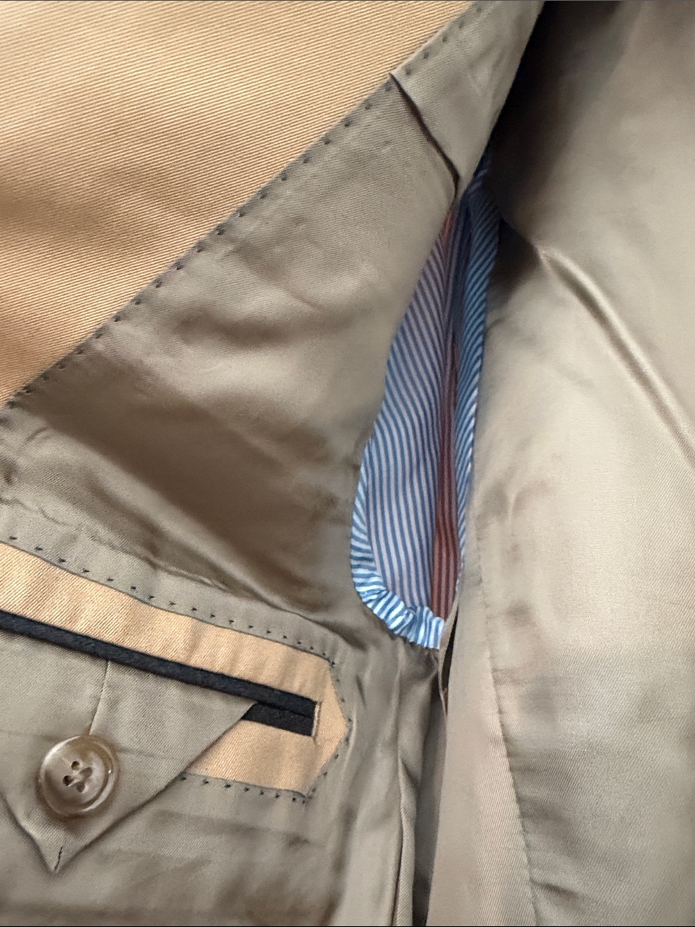 J. Crew Men's Ludlow Camel/Tan Two-Button Blazer - Picture 6 of 13